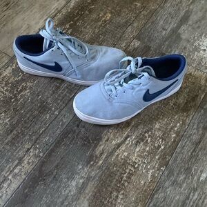 Youth size 3 light blue